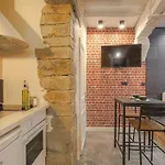 Industrial-Style Studio With Bathtub, Vieux-Lyon