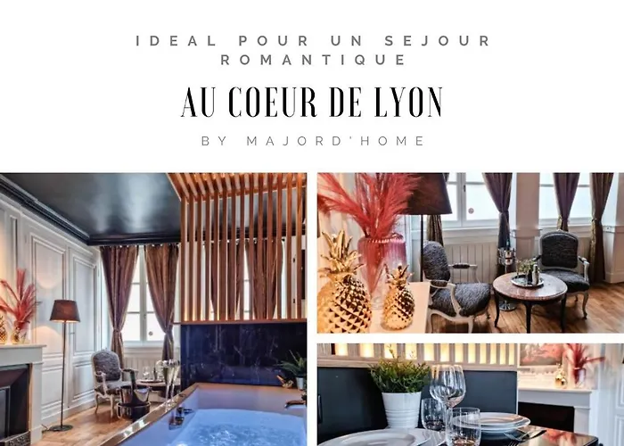 Majord\'Home - Le Boudoir - Balnéo - Lyon Centre