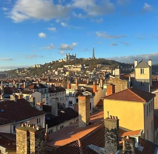 Mirador T2 Ensoleille Place Des Terreaux Vue Fourviere