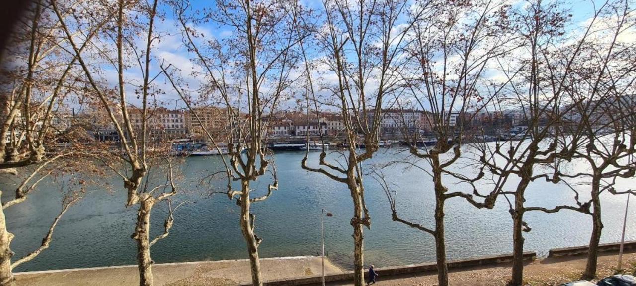 Porte Du Vieux Lyon, Vue Sur La Saone