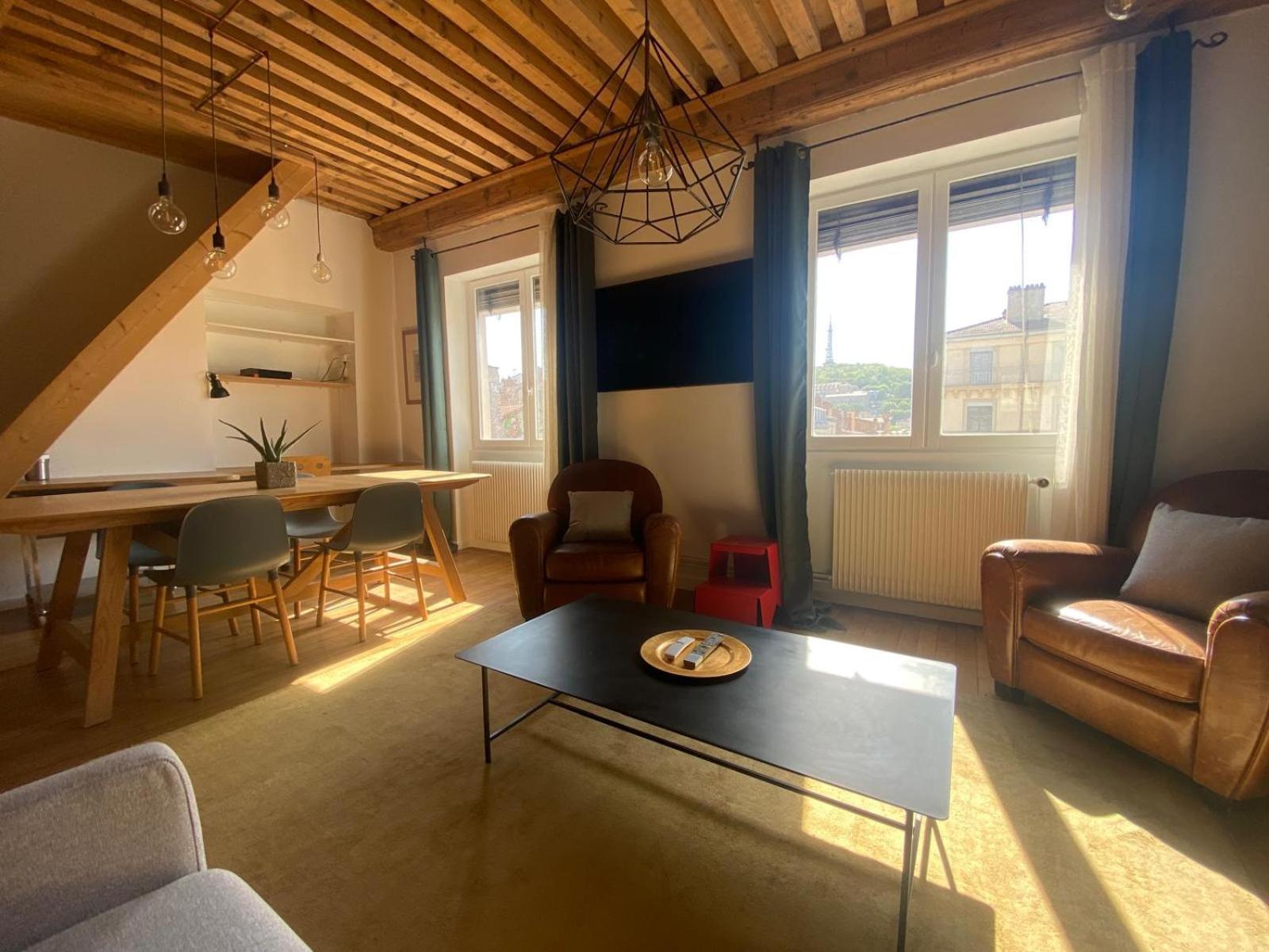 Appartement T3 Hyper Centre De Lyon, Super Vue Fourviere *