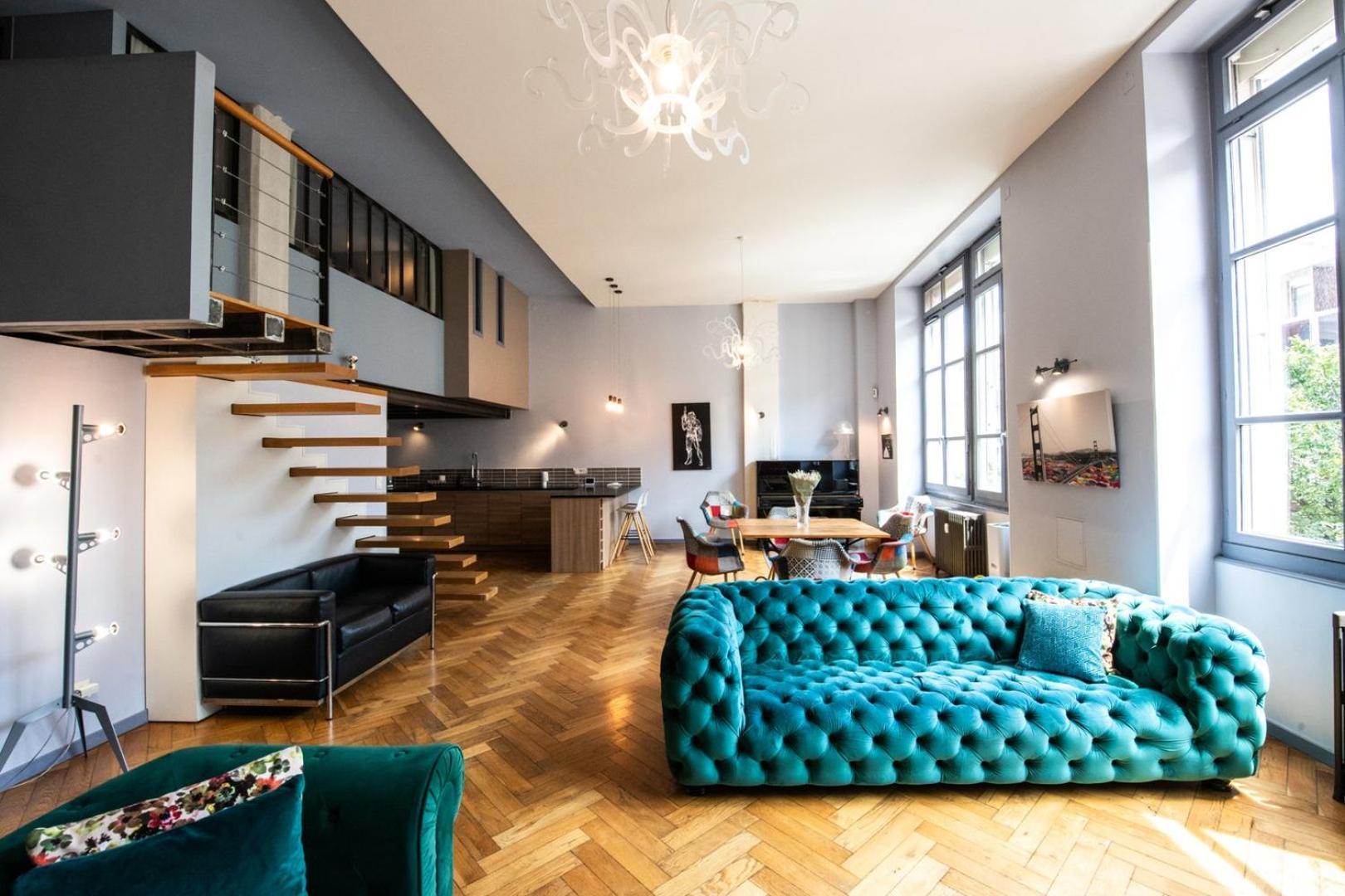 Appartement Loft Crequi - Bel Spacieux Proche Tete D'or Lyon
