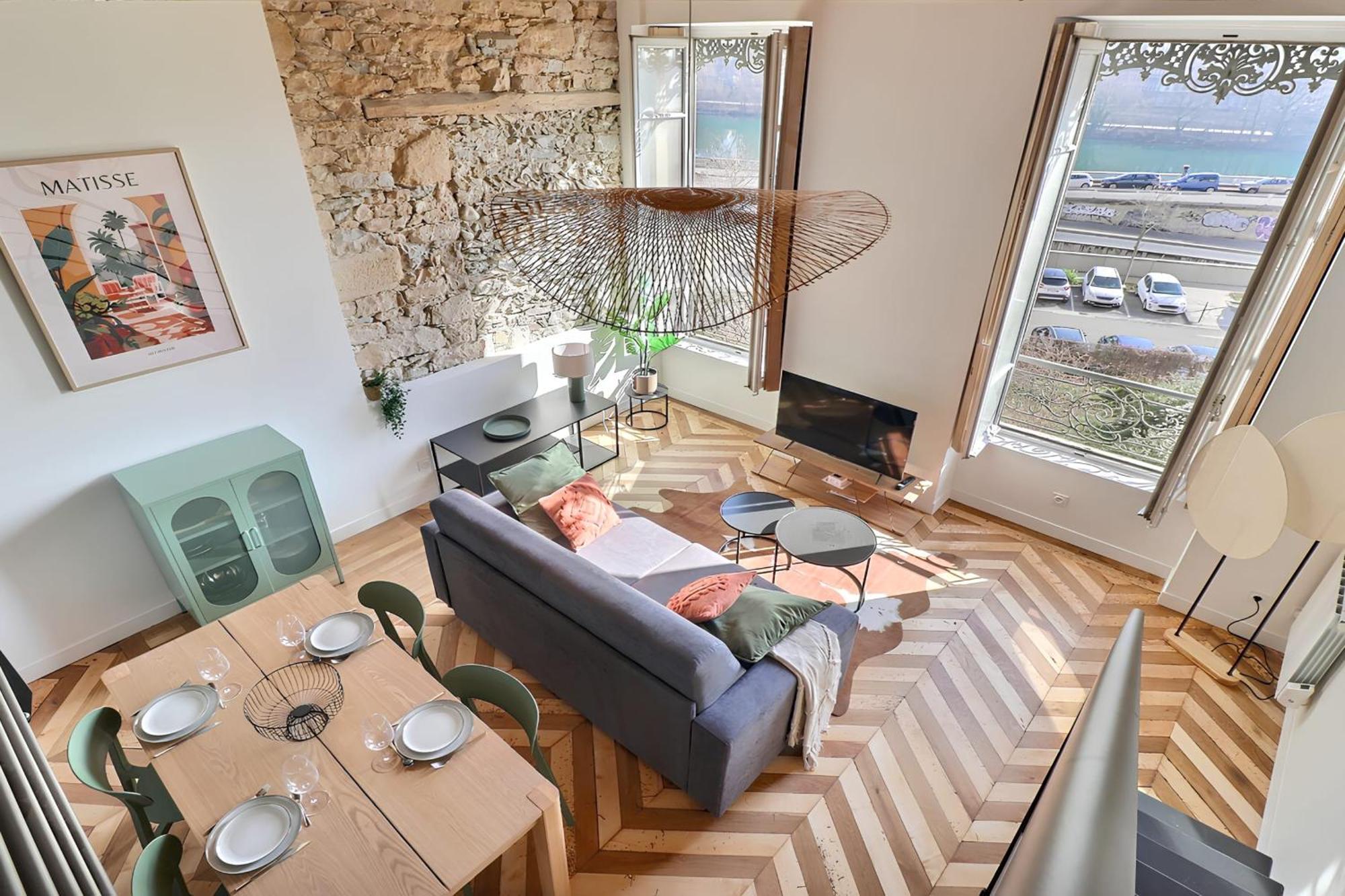 Charming With An Unobstructed View Appartement Lyon