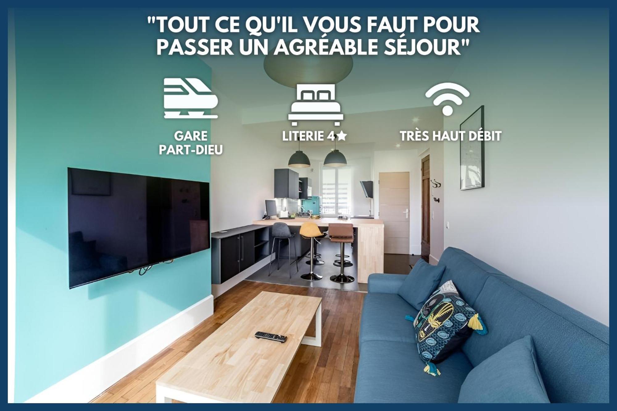 Moderne- Part-dieu - Dreamy Flat Apartment *