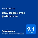 Beau Duplex Avec Jardin Et Vue