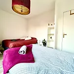 Bngo I Immense Rooftop Lyon I 2 Chambres, 4 Places Parkings, 2 Immenses Terrasses, 8 Personnes