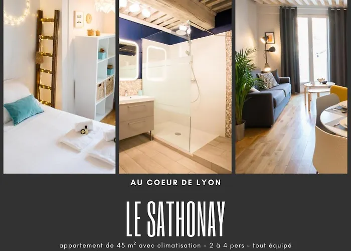 Le Sathonay - Loft Terrasse - Lyon Centre - Majord\'Home