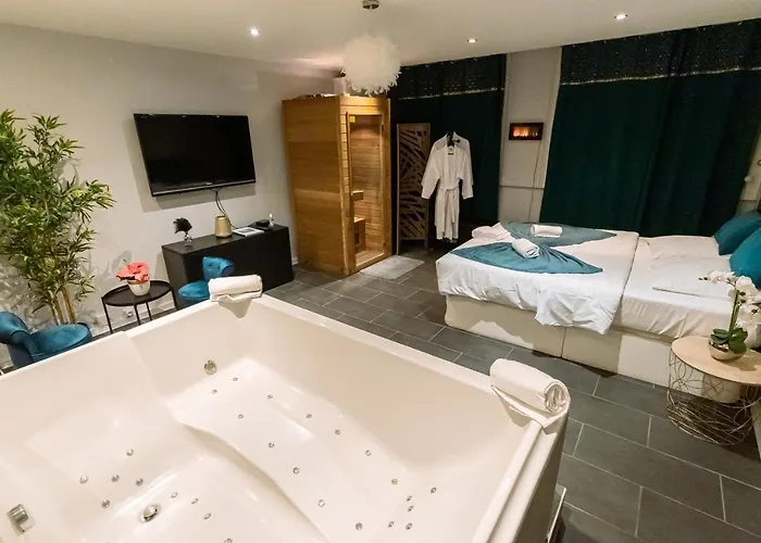 Appartement Cosy Avec Sauna Et Spa Privatifs