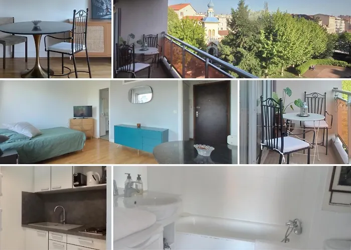 Studio 30M Avec Balcon Et Parking, Casa Lyon