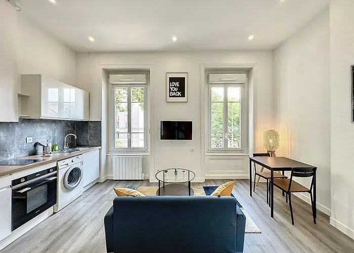 Appartement Confortable Lyon Part Dieu Felix 1