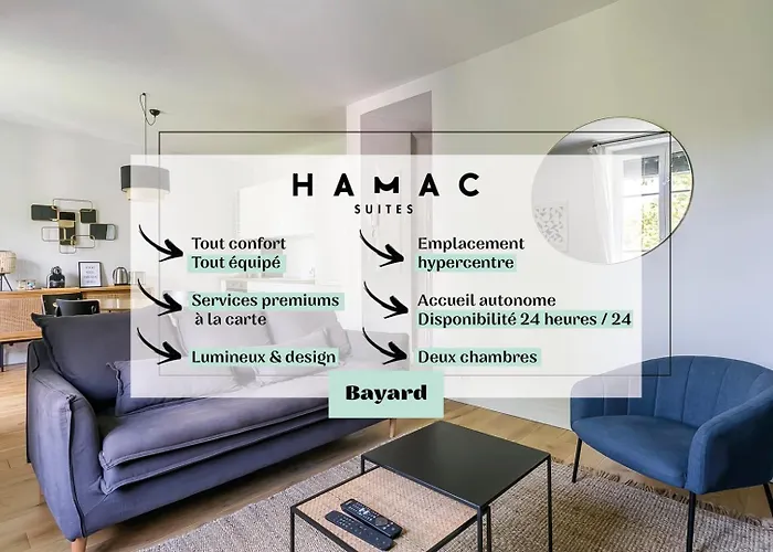 Hamac Suites - Le Bayard - 2 Bedrooms - Lyon 2