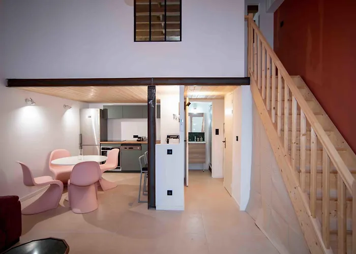 Apartment With Mezzanine Near The Train Station
