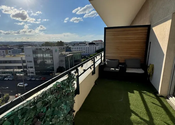Appartement Rooftop Lyon Vue Fourviere