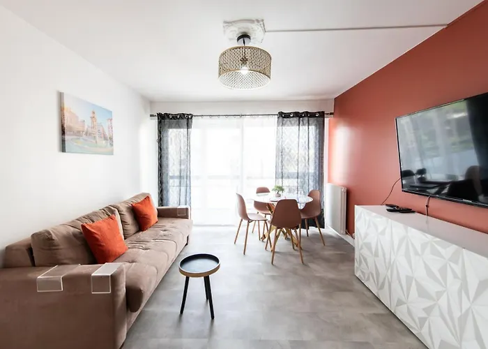Le 27 - Appartement 3*** Cosy A Lyon Parking