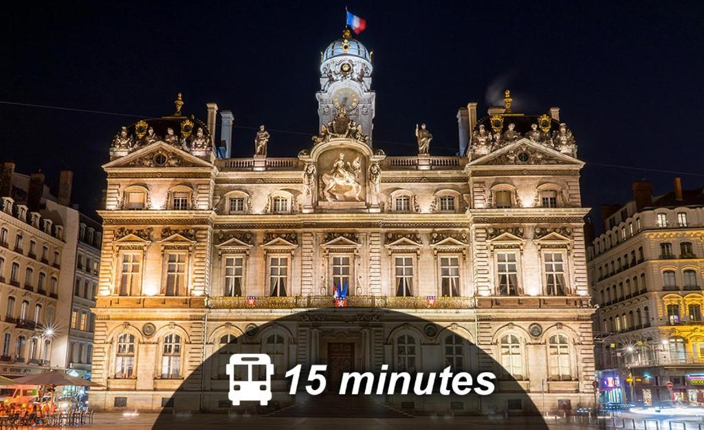 Calme & Repos A 5 Min Gare Sncf Part-dieu Appartement