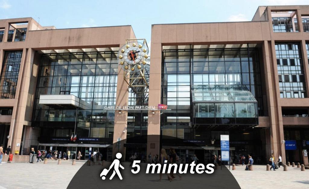Appartement Calme & Repos A 5 Min Gare Sncf Part-dieu *