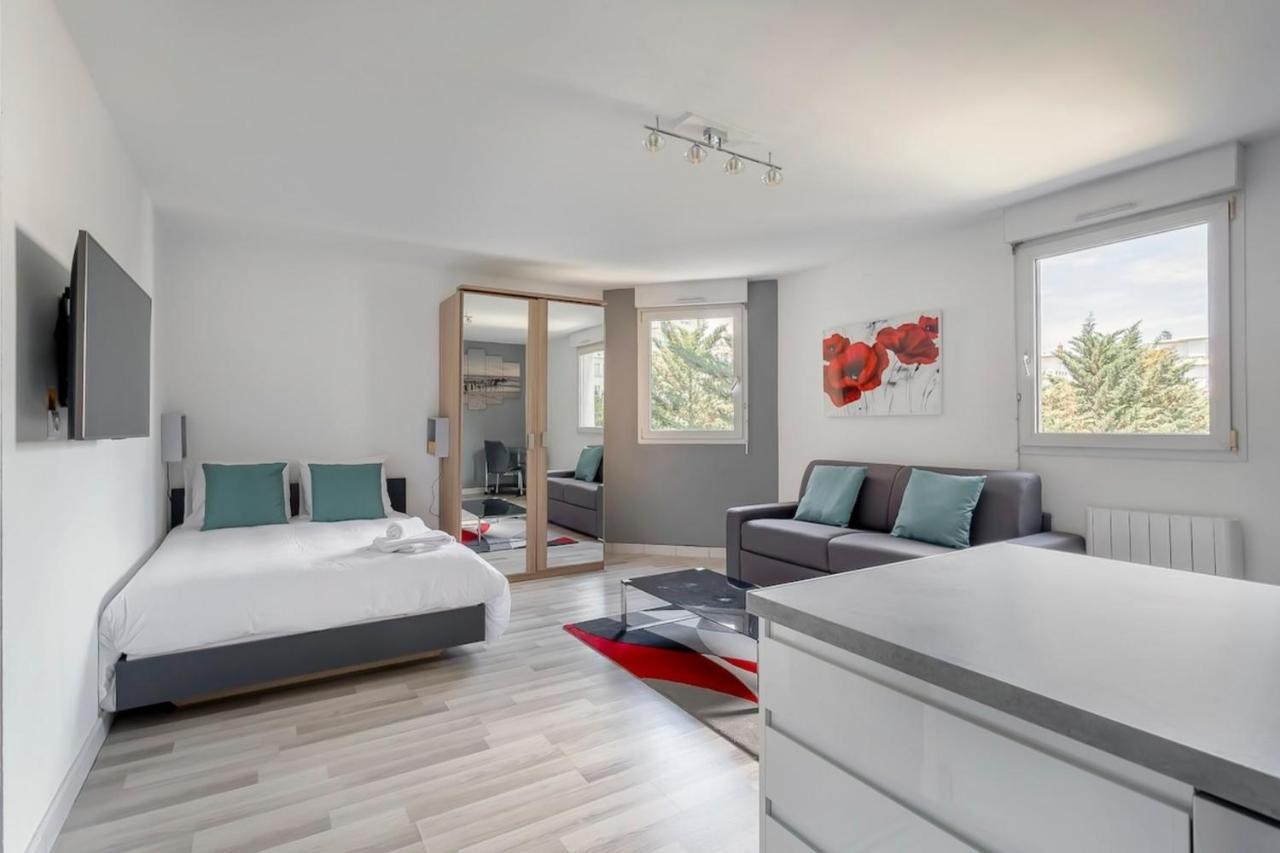Apartamento Studio Abondance - Proche Garemétrobus - Calme Lyon