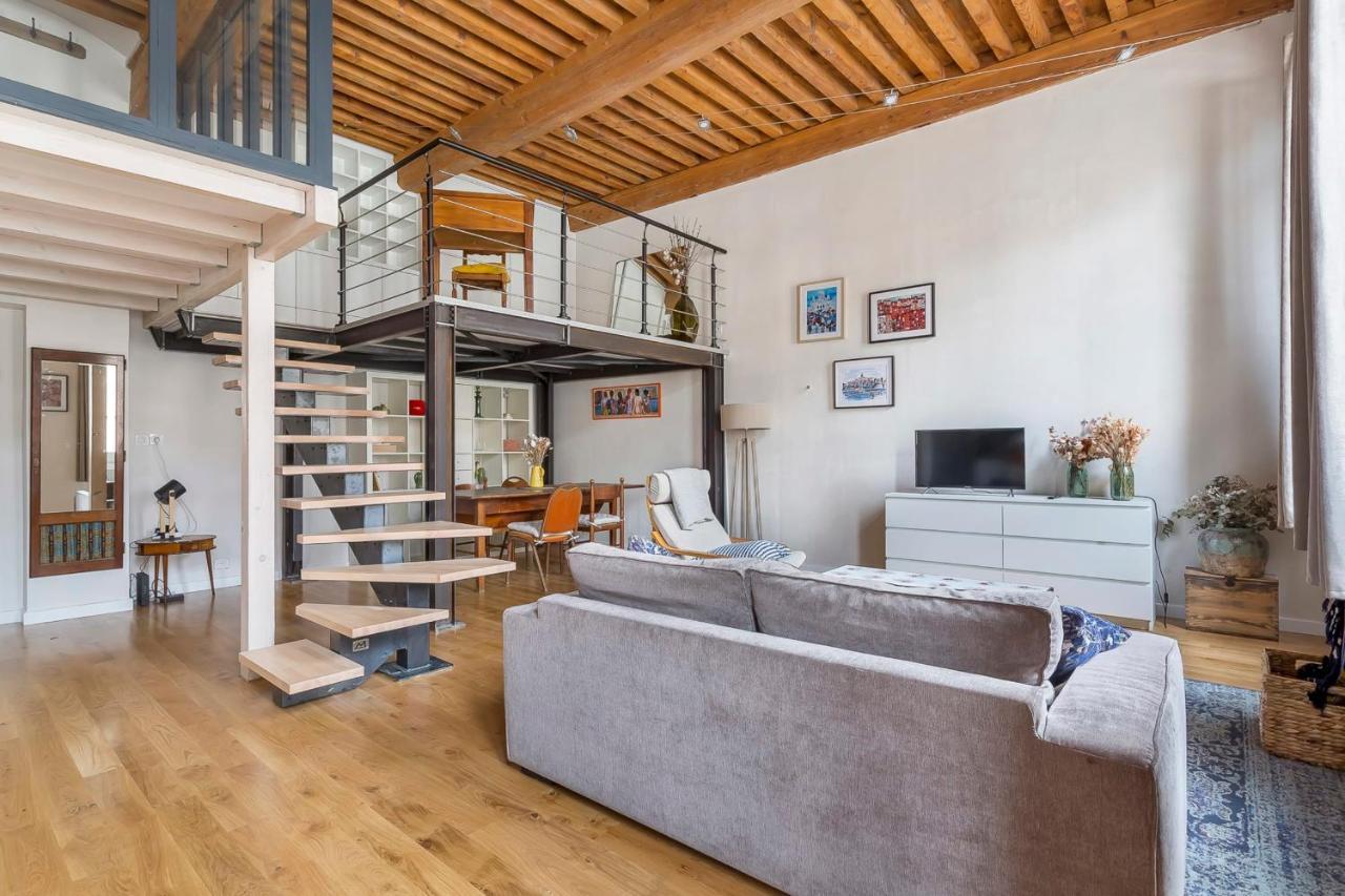 Apartment Le Tisserand - Superbe Canut Pentes Croix Rousse *