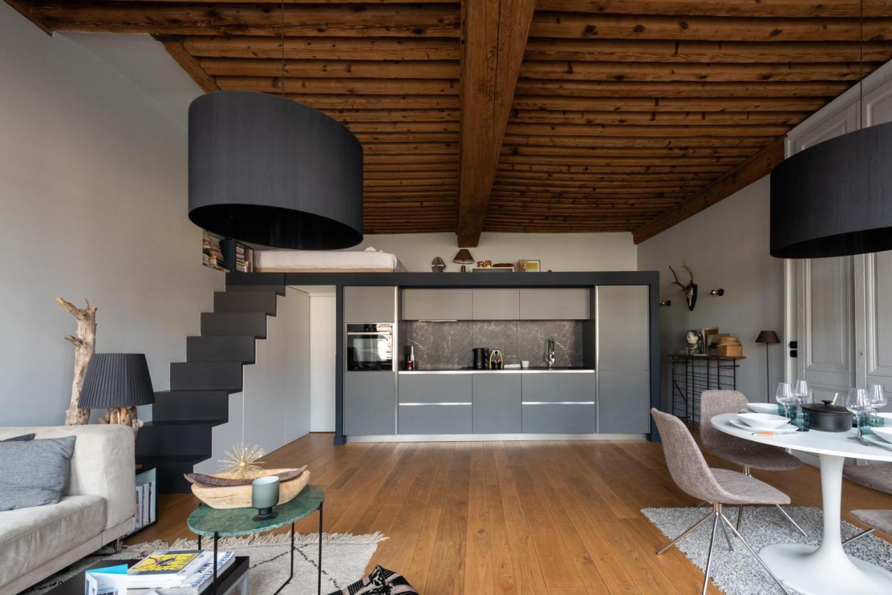 Appartement Le Loft Ethnic - Avec Jolie Vue Sur La Saone