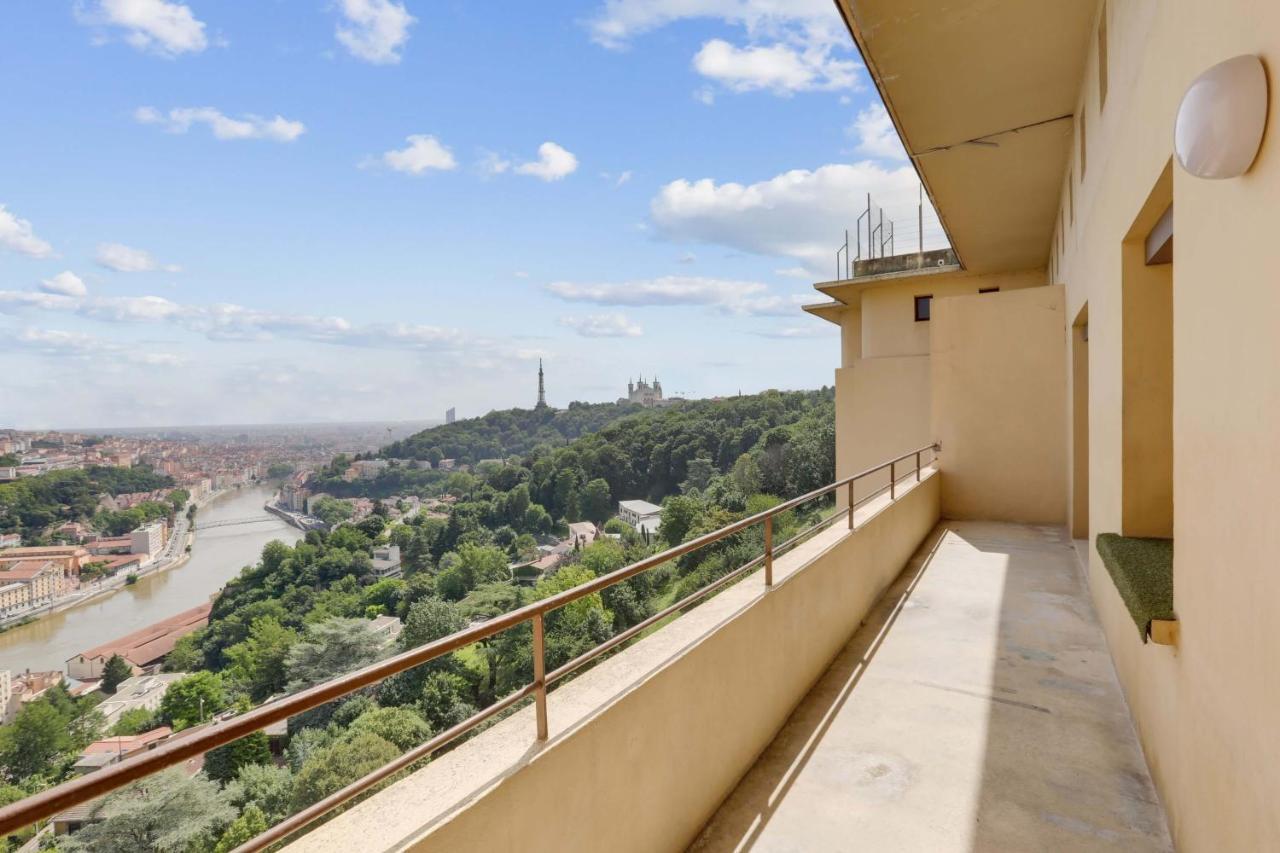 Appartement Vue Exeptionnelle 15 A Min Pied De Fourviere & Vieux Avec Parking Prive Lyon
