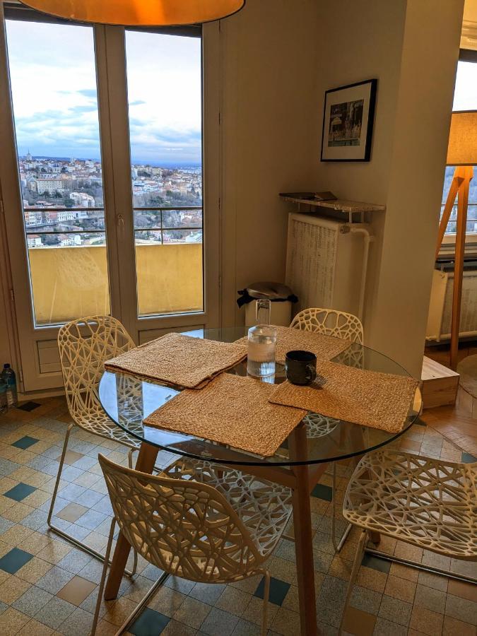 Vue Exeptionnelle 15 A Min Pied De Fourviere & Vieux Avec Parking Prive Appartement Lyon