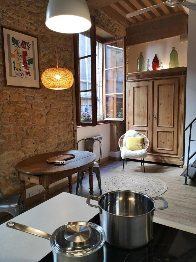Apartment Authentic Loft With Mezzanine & Exposed Stones Heart Of Lyon Lyon