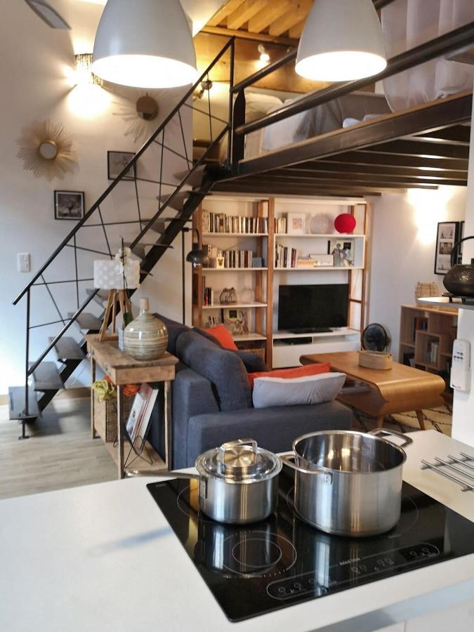 Apartment Authentic Loft With Mezzanine & Exposed Stones Heart Of Lyon *
