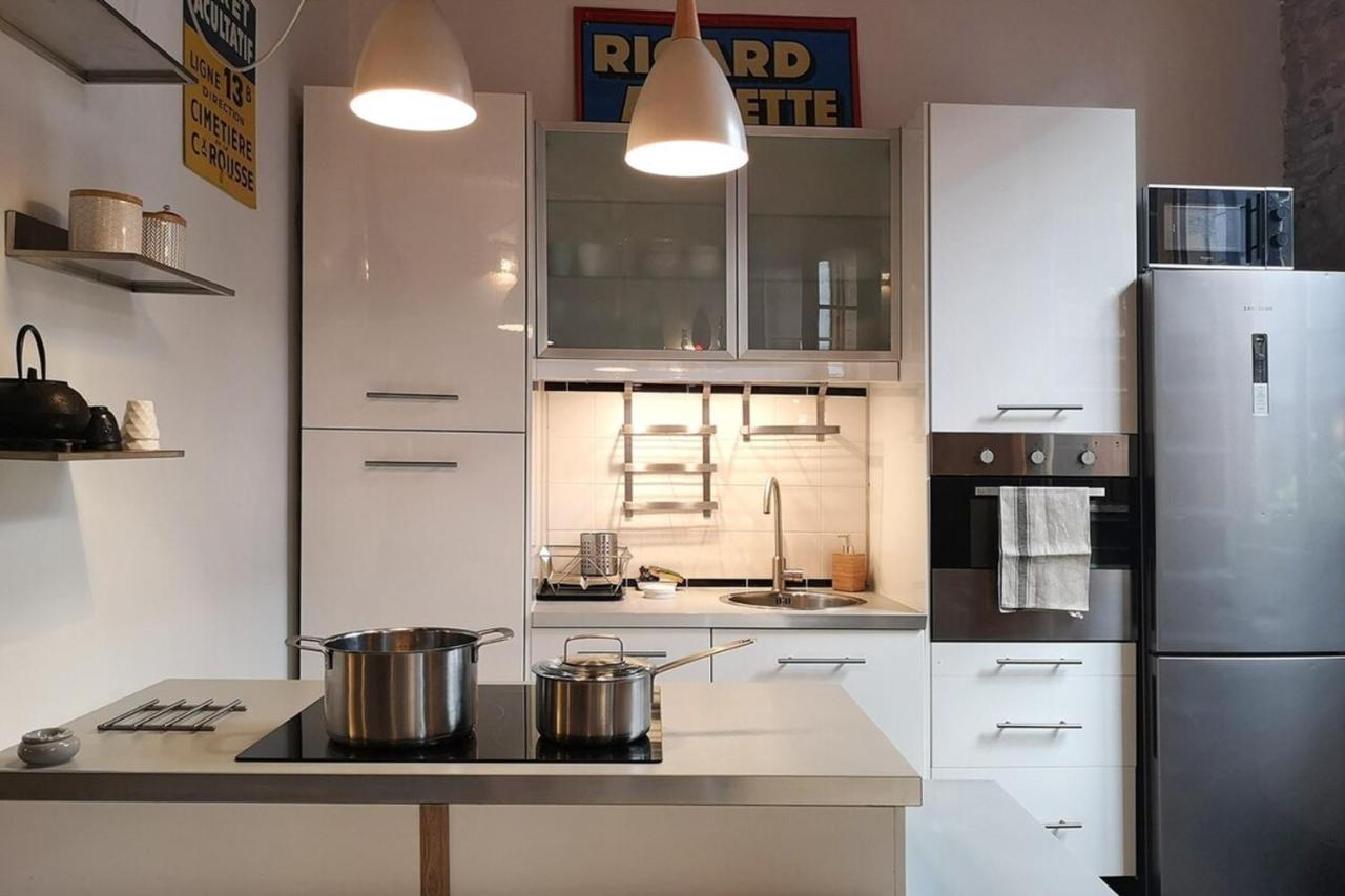 Authentic Loft With Mezzanine & Exposed Stones Heart Of Lyon Apartment Lyon