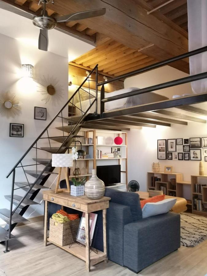 Apartment Authentic Loft With Mezzanine & Exposed Stones Heart Of Lyon Lyon