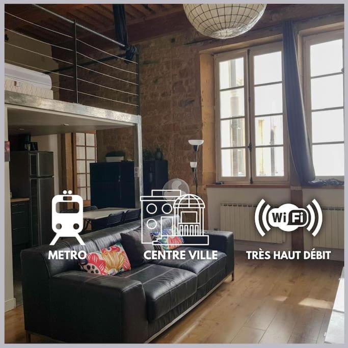 Appartement Bnbgones - Le Desire - Hyper Centre - Metro De A 1 Mn Lyon