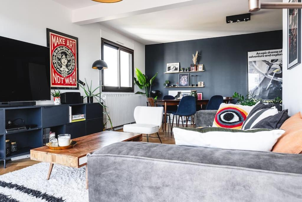 Bnbgones - Le Panoramique - Balcon Et Terrasse - Entierement Renove Lyon