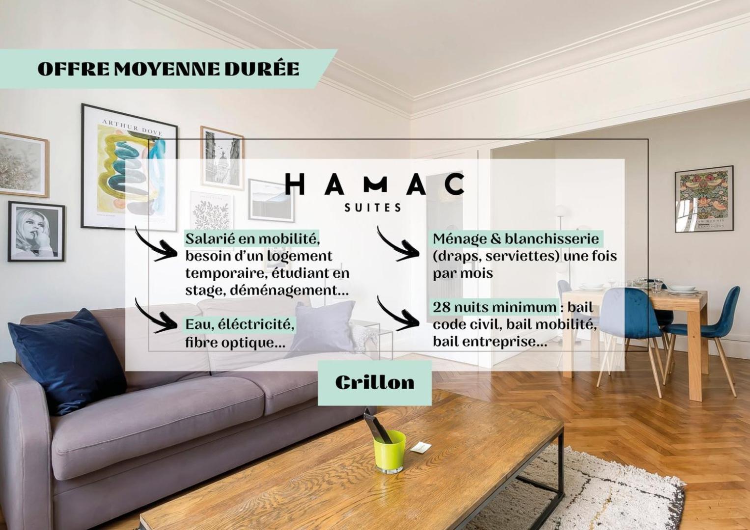 Appartement Hamac - Crillon Lyon