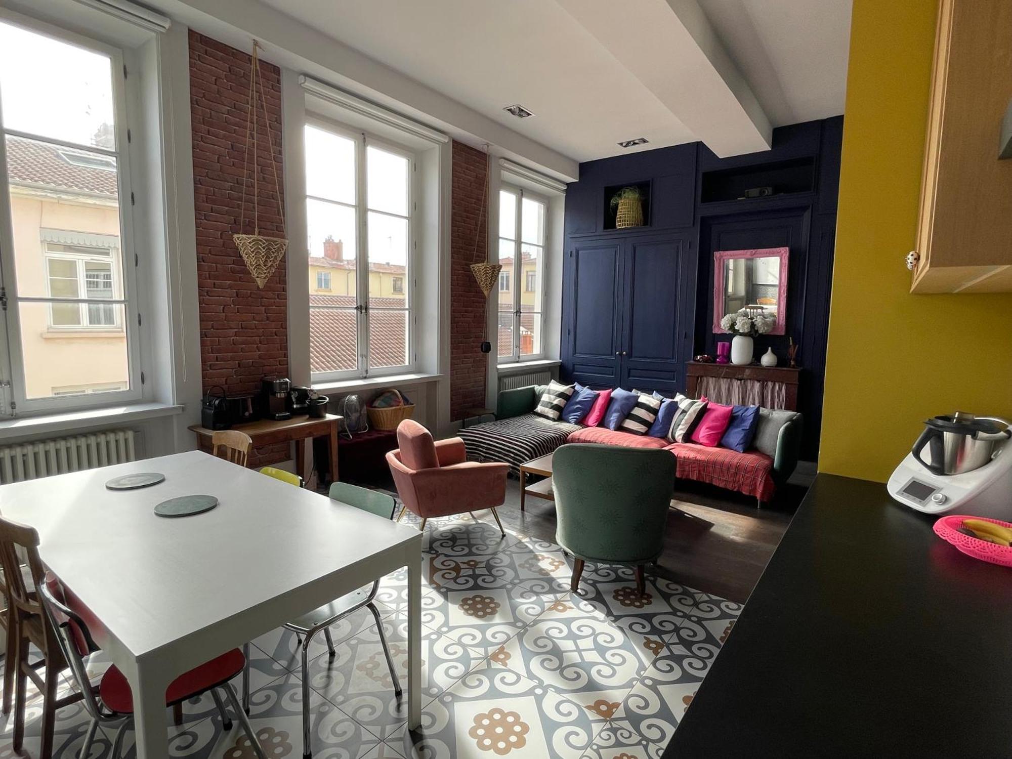 Lyon4 Cocooning Centre Croix Rousse 86m2-4p Appartement *