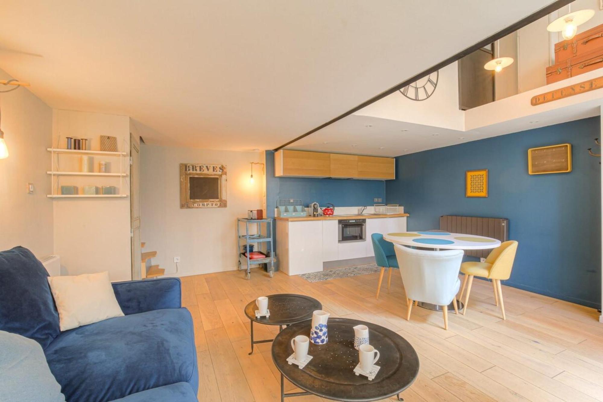 Duplex Et Calme Proche Part Dieu Apartment Lyon