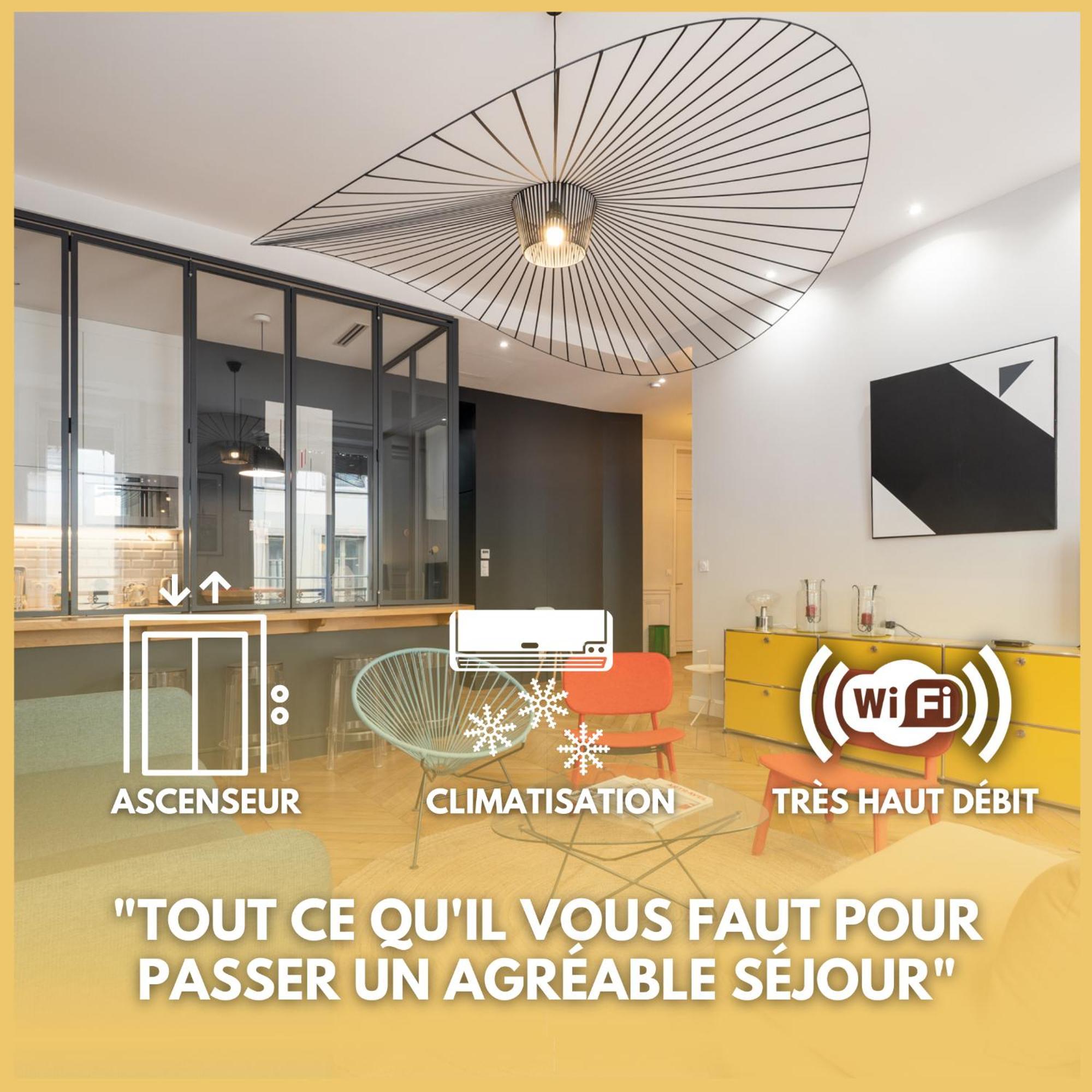 L'atelier,t3,au Pied De L'opera, Climatise, Check-in Autonome 24h Sur 24h *