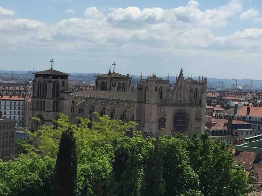 Apartment Studio Close Fourviere Very Quiet & Small Terrace Lyon