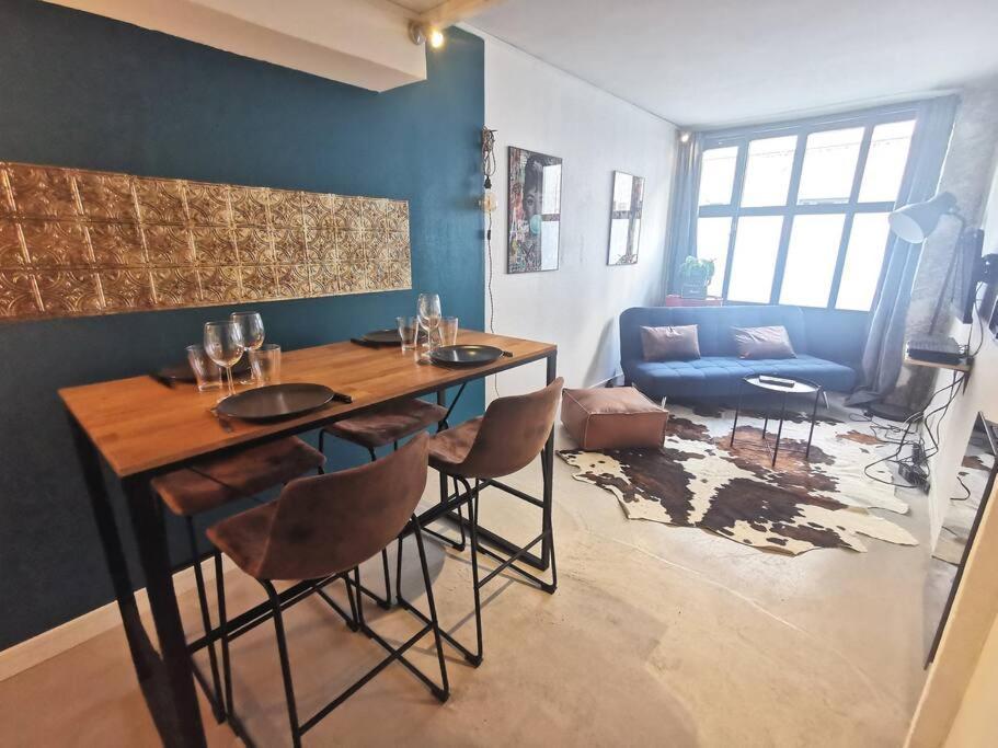 Apartment Joli T2 De 37m2 Style Loft Prox Gare Metro Lyon