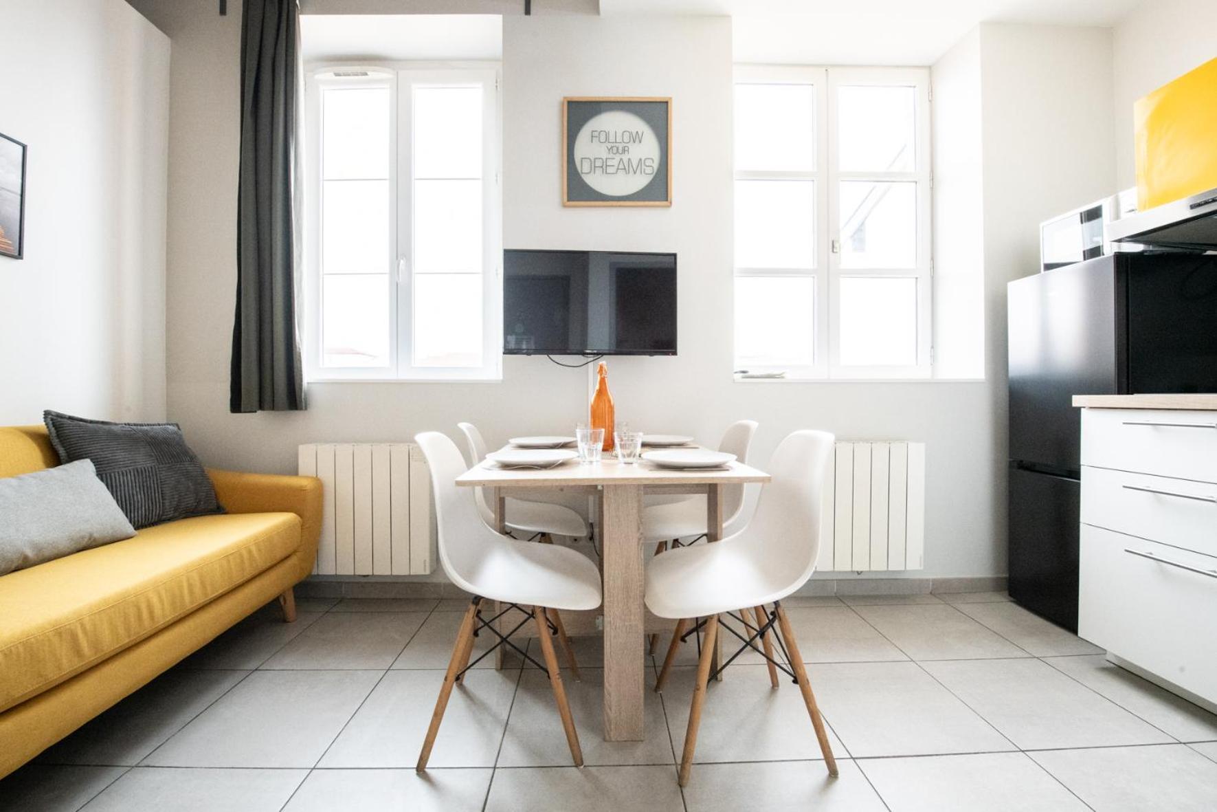 Duplex Scandinave A Cosy Et Calme - Part-dieu Apartment *
