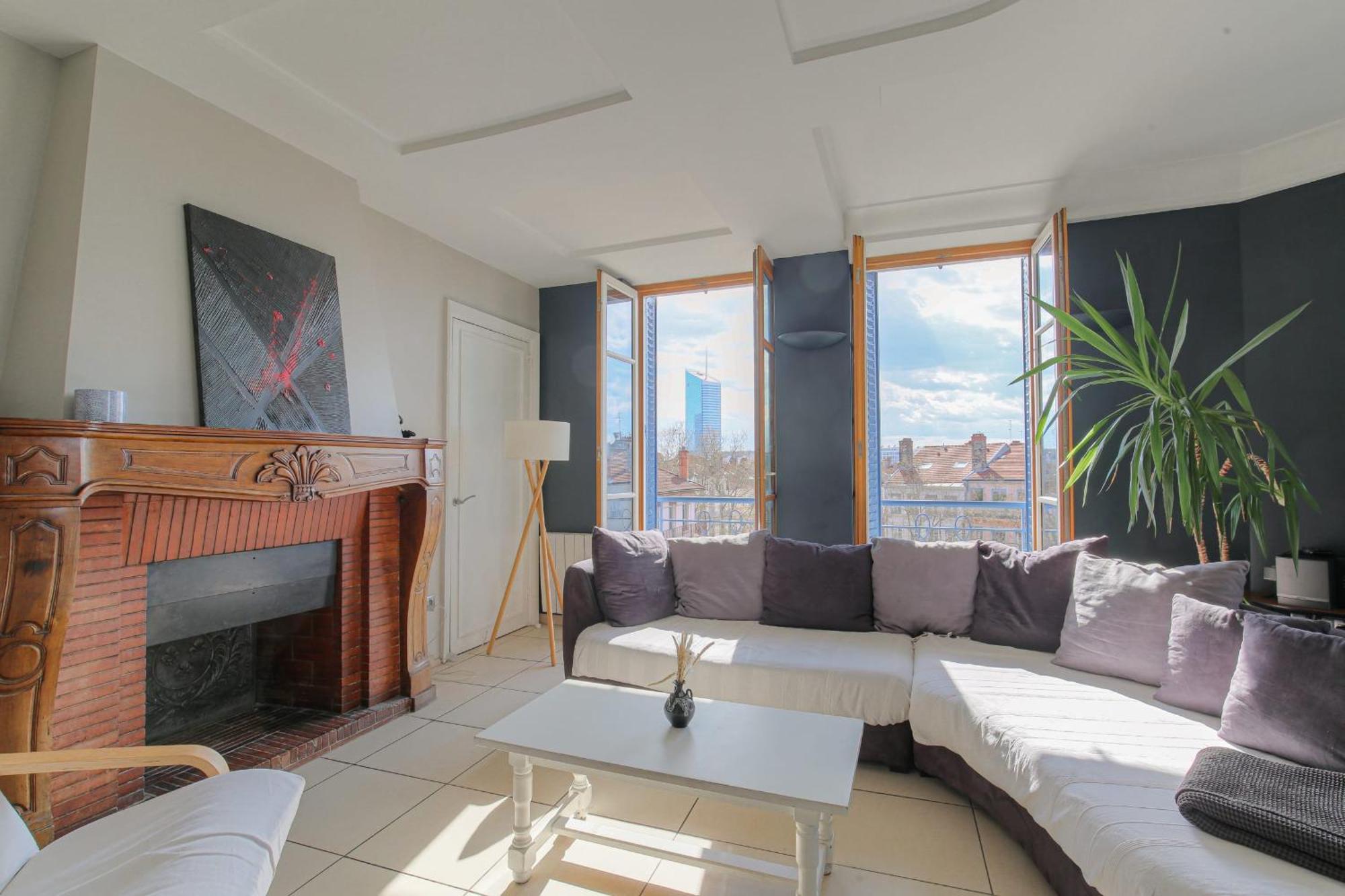 Appartement Charmant Et Lumineux Proche Tete D'or