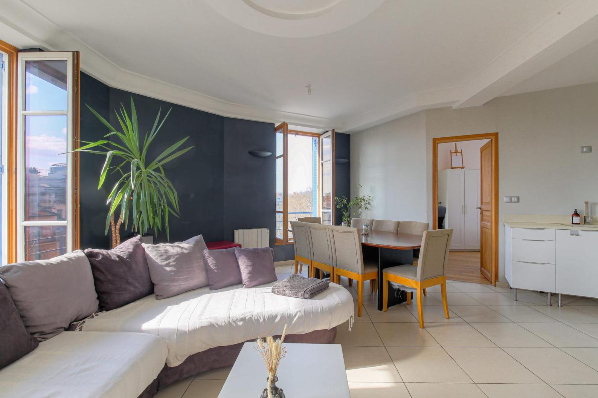 Charmant Et Lumineux Proche Tete D'or Appartement