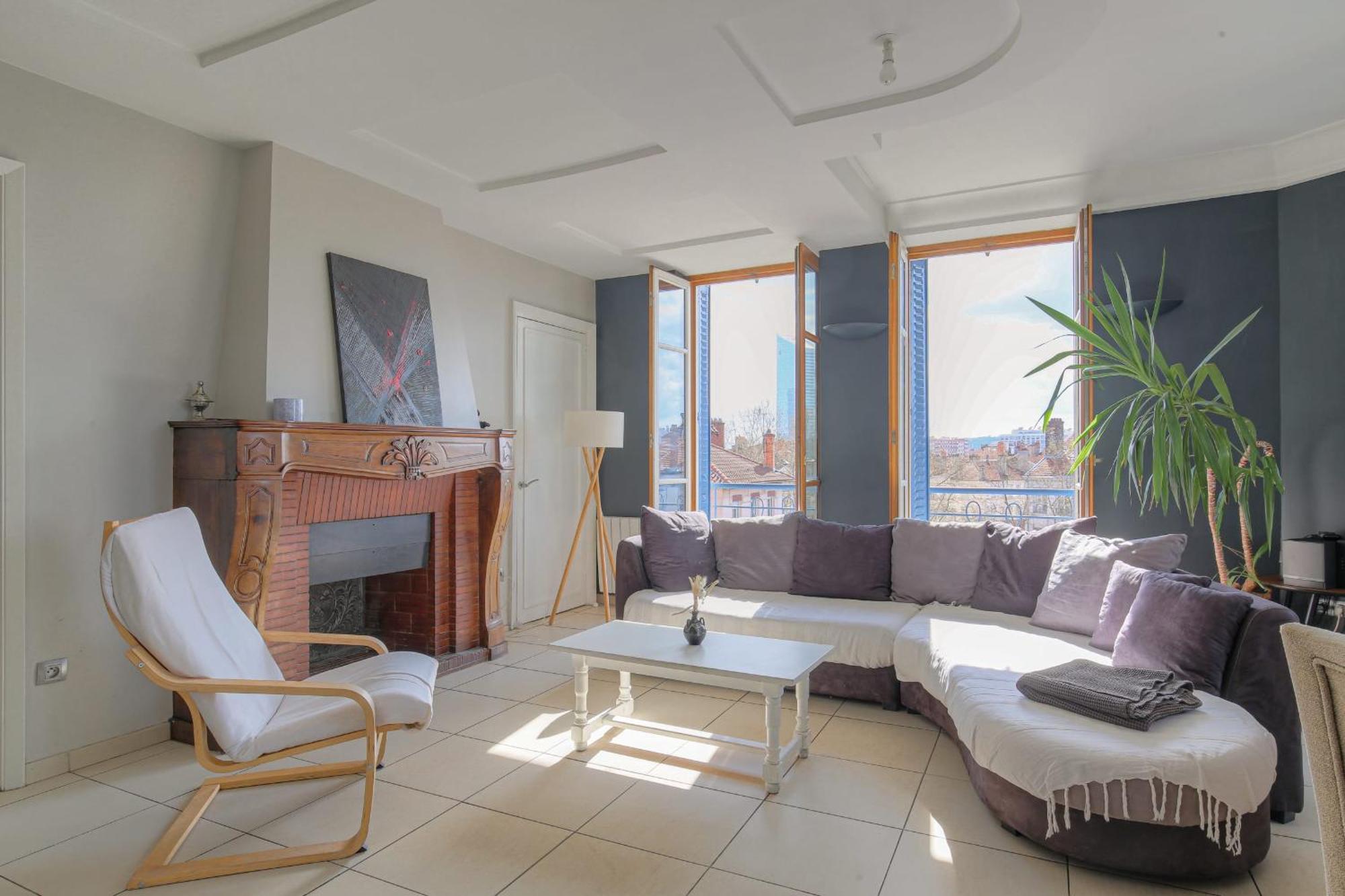 Charmant Et Lumineux Proche Tete D'or Appartement *