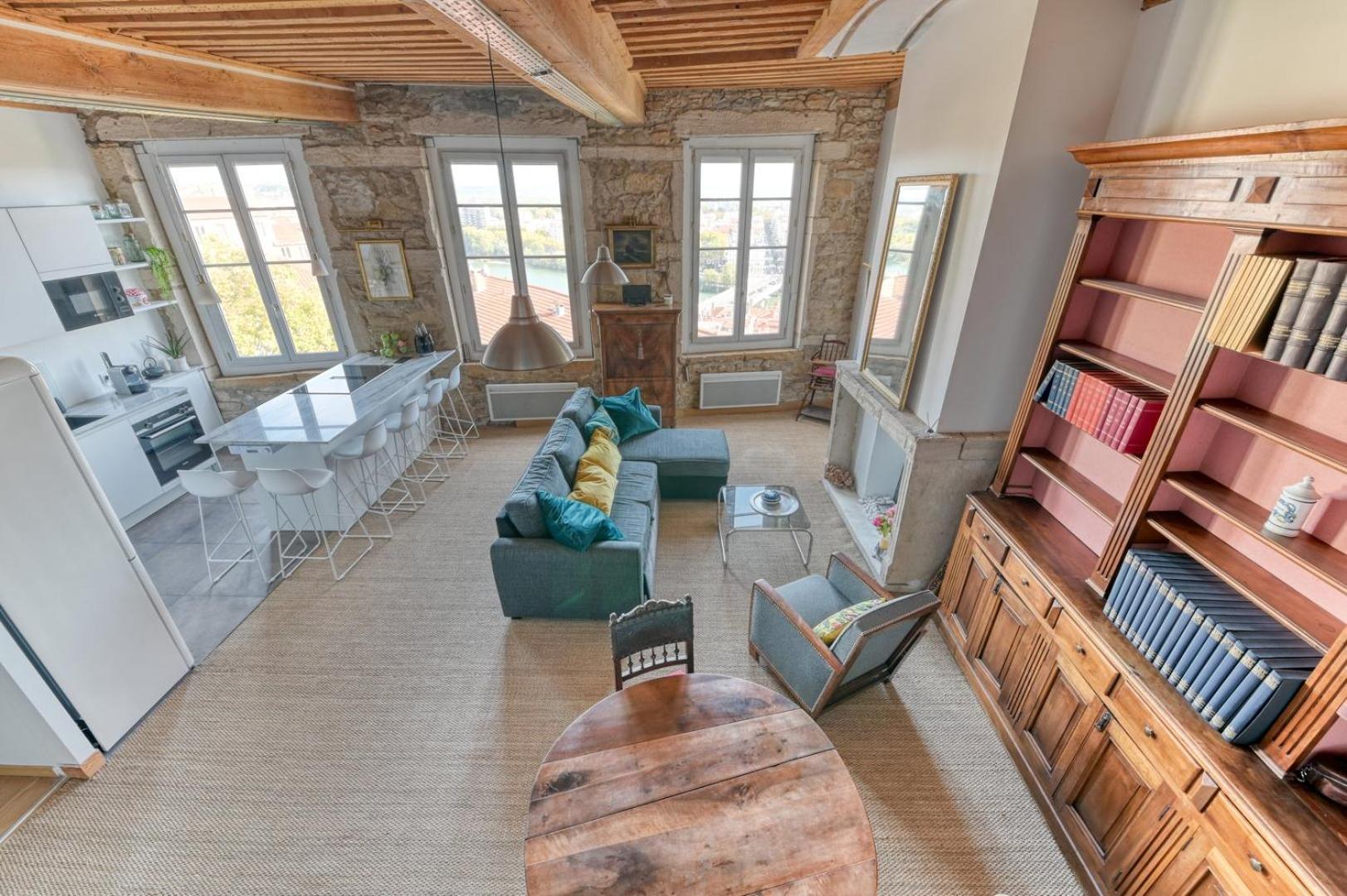 Guestready - Canut Typique Avec Vue Sur Appartement Lyon