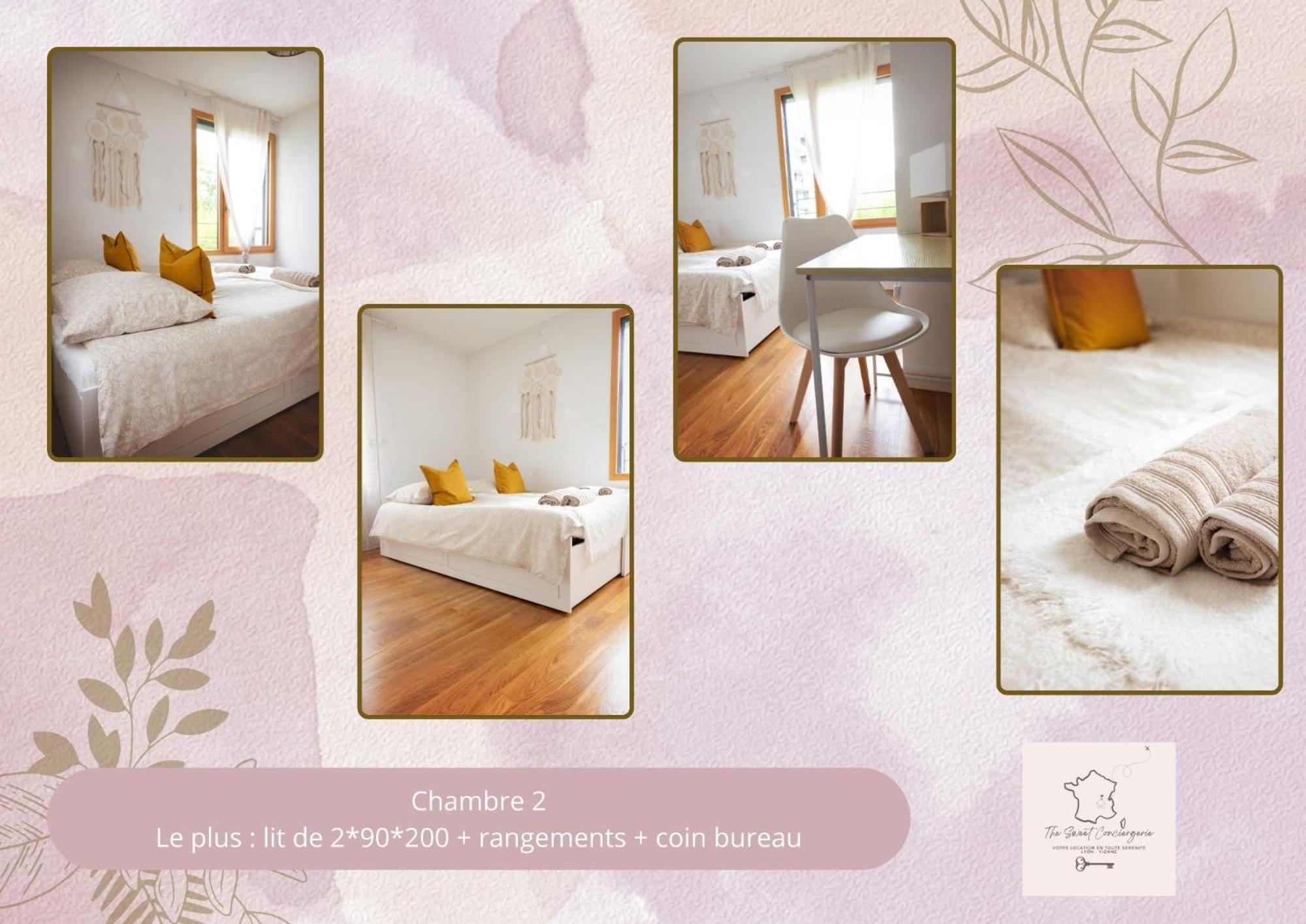 Apartment Le Joliot Curie 4-6 Personnes A - Eurexpo - Ldlc Arena - Groupama Stadium - Eurexpo