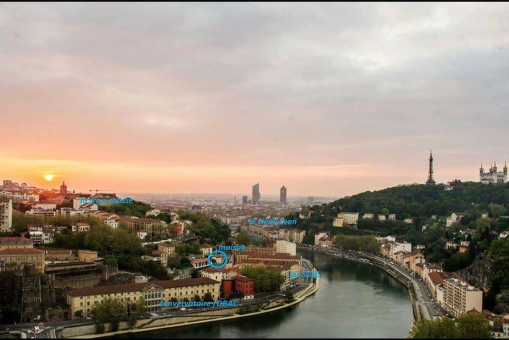Climatise Terrasse Vue Sur Et Les Quais De Saone Appartement