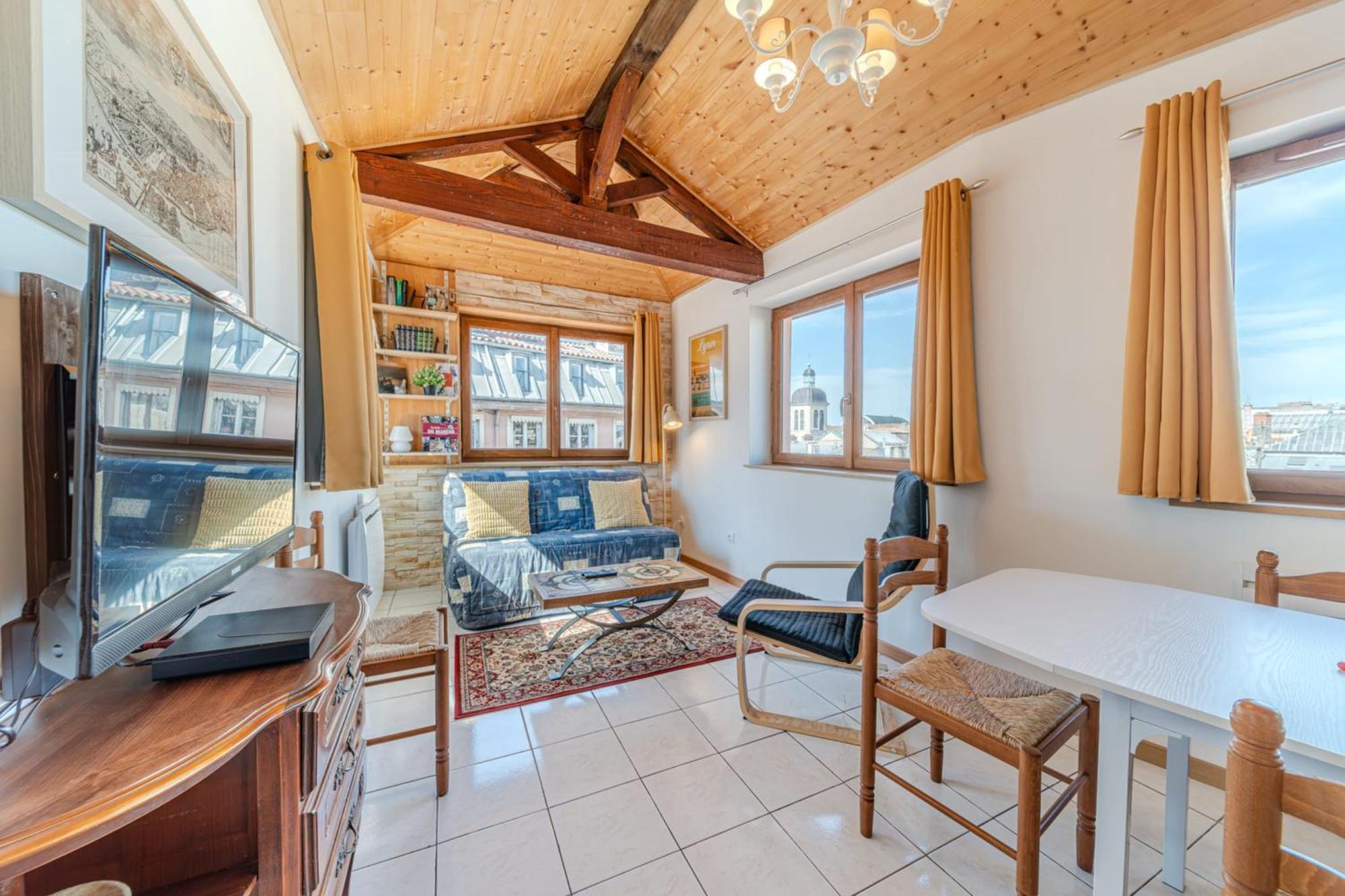 Apartment Charming Duplex With Panoramic View Of Cordeliers Lyon
