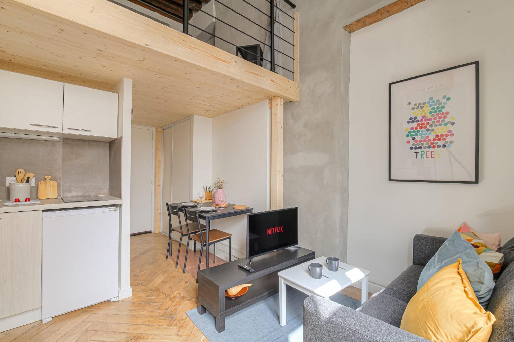 Apartamento Cosy Et Atypique De Et Quais Du Rhone Lyon