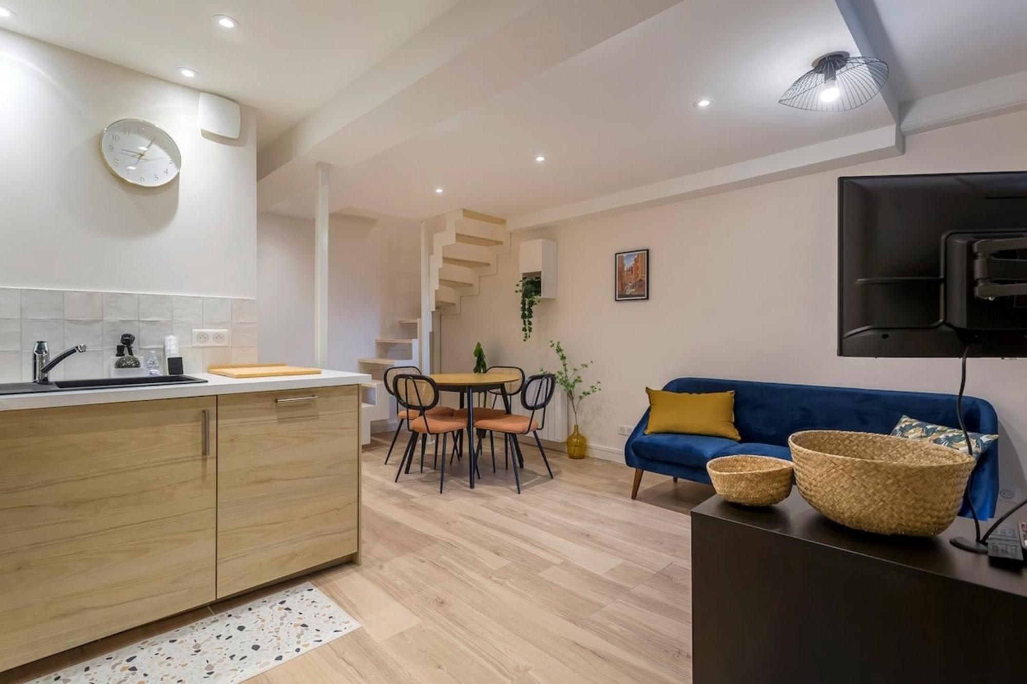 Charming Duplex Nest Newly Renovated Lyon