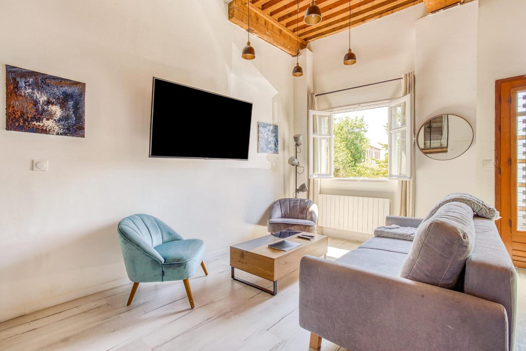 Apartment Charming 6-person Terreaux & Croix Rousse Area Lyon