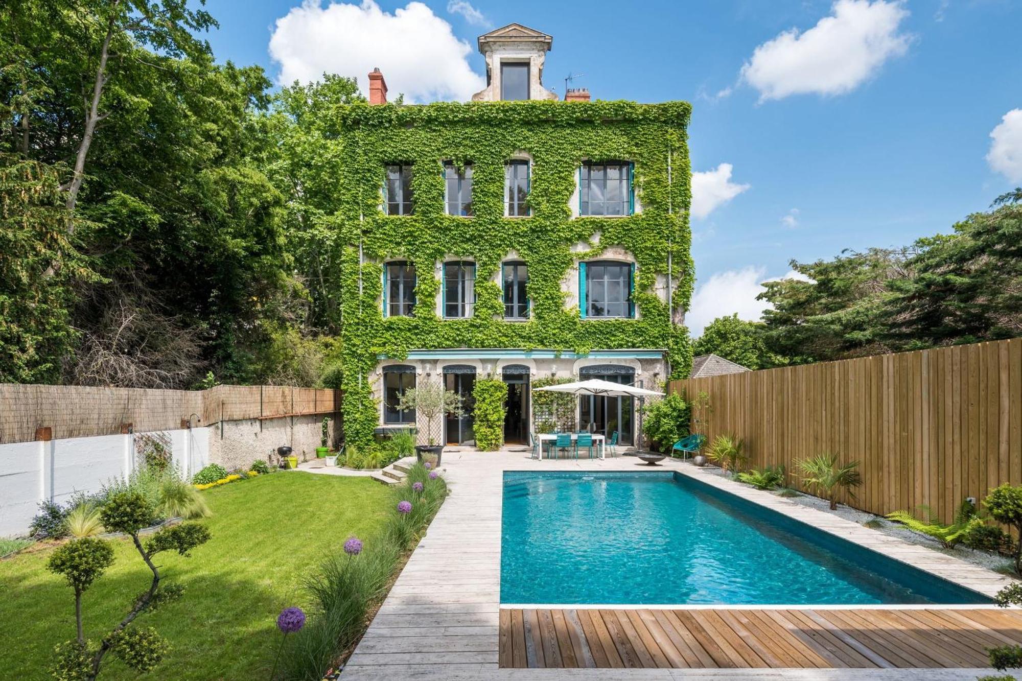 Particulier Vintage And And Design House With Pool Villa *