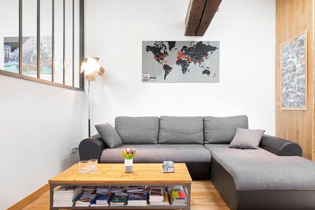 Appartement Loft De Charme Proche Hotel-de-ville - 1er